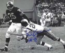 Autographed PAUL KRAUSE 8X10 Washington Redskins Photo
