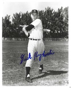 AUTOGRAPHED JEFF JOHNSON 8x10 New York Yankees Photo
