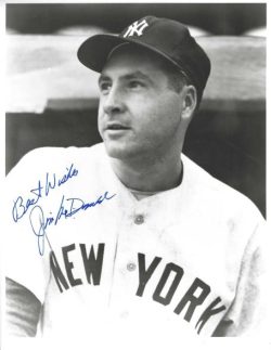 AUTOGRAPHED JIM MCDONALD 8x10 New York Yankees Photo