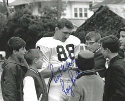 Autographed RAY PERKINS 8X10 Alabama Crimson Tide Photo