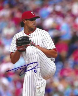 AUTOGRAPHED TYLER PHILLIPS 8X10 Philadelphia Phillies Photo