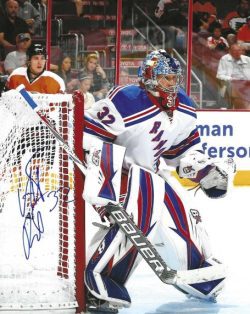 Autographed ANTTI RAANTA 8X10 New York Rangers Photo
