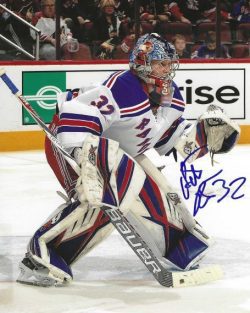Autographed ANTTI RAANTA 8X10 New York Rangers Photo