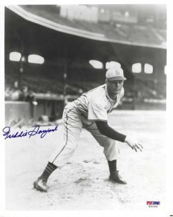 AUTOGRAPHED  FREDDIE SANFORD 8x10  St. Louis Browns Photo PSA/DNA