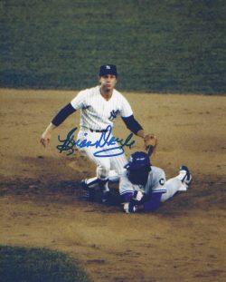 AUTOGRAPHED BRIAN DOYLE 8x10 New York Yankees Photo