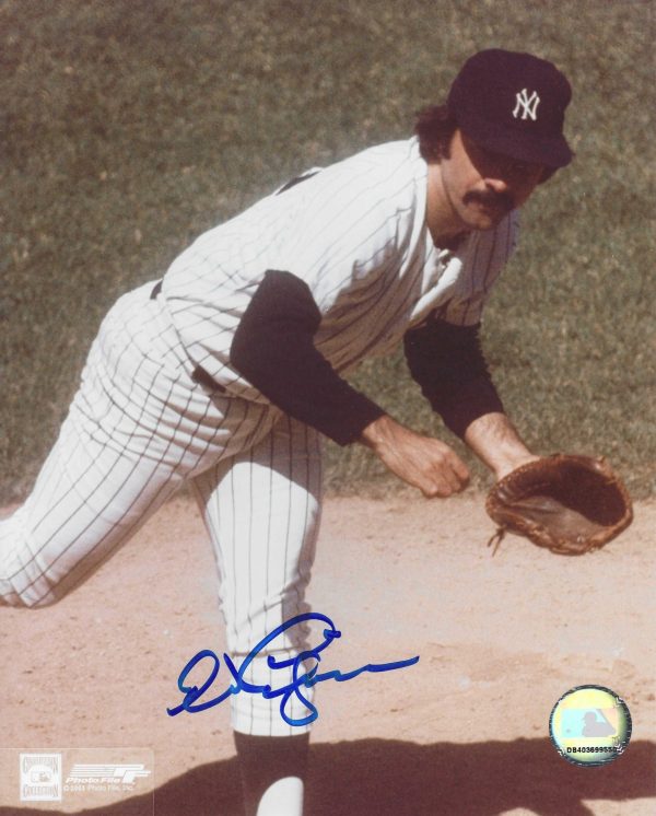 AUTOGRAPHED ED FIGUEROA 8x10 New York Yankees Photo