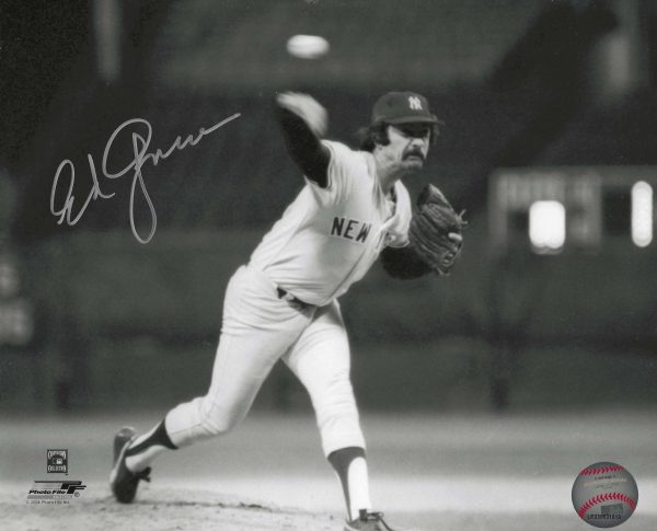 AUTOGRAPHED ED FIGUEROA 8x10 New York Yankees Photo