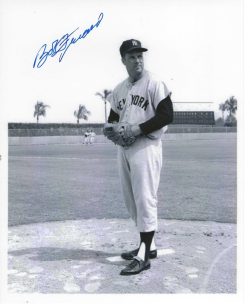 AUTOGRAPHED BOB FRIEND New York Yankees 8x10 Photo