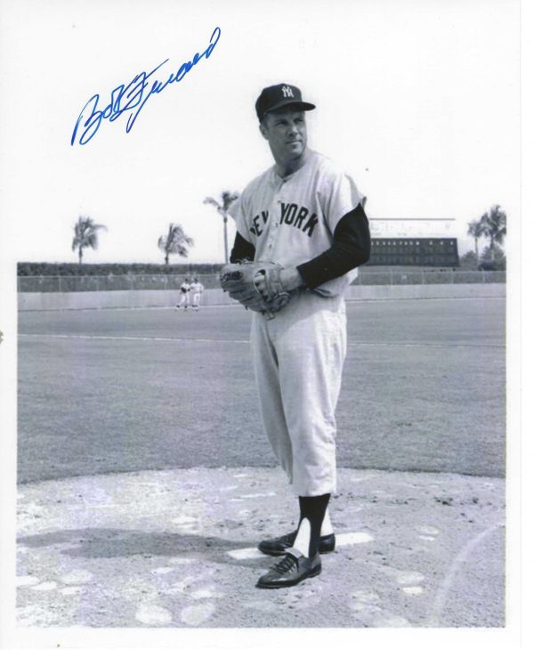AUTOGRAPHED BOB FRIEND New York Yankees 8x10 Photo