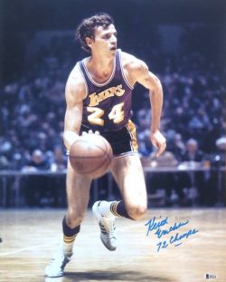 AUTOGRAPHED KEITH ERICKSON 16x20 Los Angeles Lakers photo Beckett