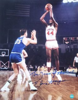 Autographed Elvin Hayes "Game of the Century" Houston Cougars 16x20 Photo