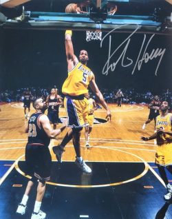 Autographed ROBERT HORRY 16X20 Los Angeles Lakers Photo