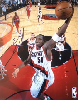 Autographed ZACH RANDOLPH 16x20 Portland Trail Blazers photo