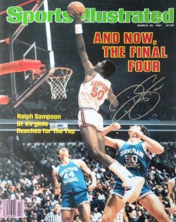 Autographed Ralph Sampson 16x20 University of Virginia Cavaliers Photo