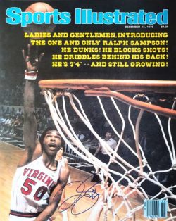Autographed Ralph Sampson 16x20 University of Virginia Cavaliers Photo