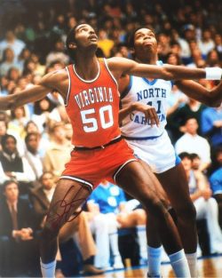 Autographed Ralph Sampson 16x20 University of Virginia Cavaliers Photo