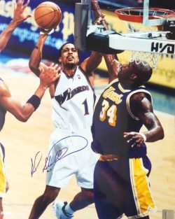 Autographed ROD STRICKLAND 16x20 Washington Wizards photo
