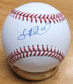 Autographed SAM HILLIARD Official Major League Baseball
