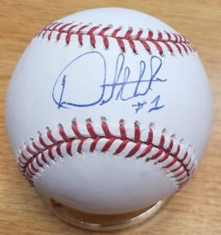 Autographed ORLANDO HUDSON Official Major League Baseball