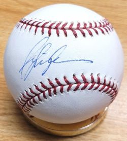 Autographed JASON ISRINGHAUSEN Official Major League Baseball
