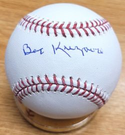 Autographed BOB KUZAVA Official Major League Baseball