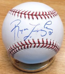 Autographed RYAN LANGERHANS Official Major League Baseball