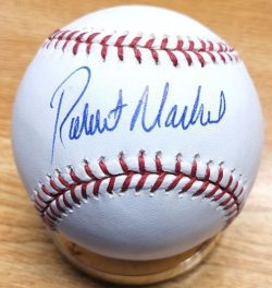 Autographed ROB MACKOWIAK Official Major League Baseball