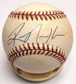 Autographed RAFAEL ORELLANO Official American League Baseball