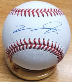 Autographed VICTOR ROBLES Official Major League Baseball