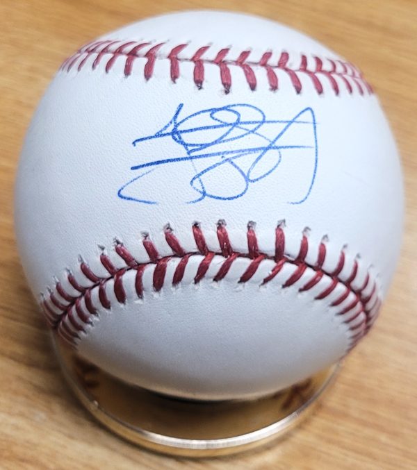 Autographed JORDAN SHAFER Official Major League Baseball PSA/DNA