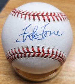 FRANK TORRE Autographed Official Major League Baseball