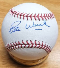 Autographed PETE WARD Official Major League Baseball