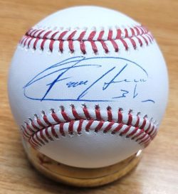 Autographed FELIX HERNANDEZ Official Major League Baseball Tristar