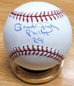 Grant Jackson "Phillies 29" Autographed Official Major League Baseball