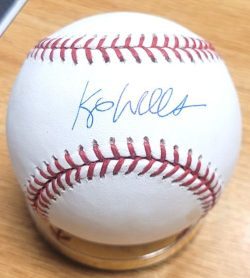 Autographed KIP WELLS Official Major League Baseball