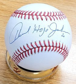 Autographed HOWARD "Hojo" JOHNSON Official Major League Baseball