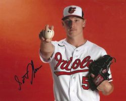 AUTOGRAPHED SETH JOHNSON 8x10 Baltimore Orioles Photo