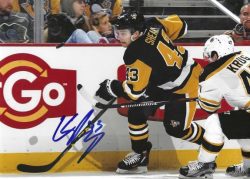 Autographed CONOR SHEARY 8x10 Pittsburgh Penguins Photo