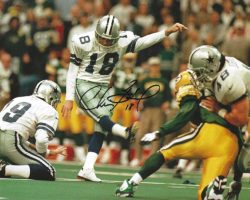 Autographed CHRIS BONIOL 8X10 Dallas Cowboys Photo
