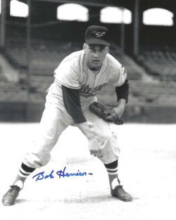AUTOGRAPHED BOB HARRISON 8x10 Baltimore Orioles Photo