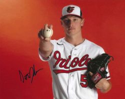 AUTOGRAPHED SETH JOHNSON 8x10 Baltimore Orioles Photo