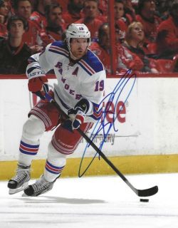 Autographed BRAD RICHARDS 8X10 New York Rangers Photo