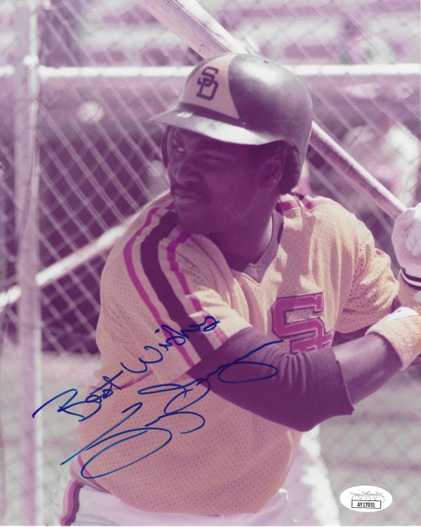 AUTOGRAPHED  TONY GWYNN  8X10 San Diego Padres Photo JSA