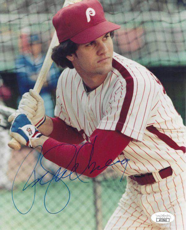 Autographed RYNE SANDBERG 8X10 Philadelphia Phillies photo JSA