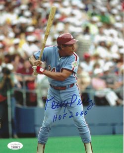 Autographed TONY PEREZ 8X10 Philadelphia Phillies photo JSA