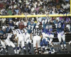 Autographed  BILL STANFILL and MANNY FERNANDEZ 8X10 Miami Dolphins photo