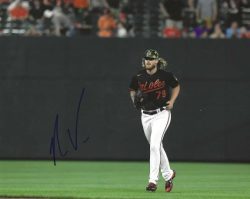 AUTOGRAPHED NICK VESPI 8X10 Baltimore Orioles Photo
