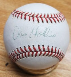 Autographed DAVE HOLLINS Official National League Baseball