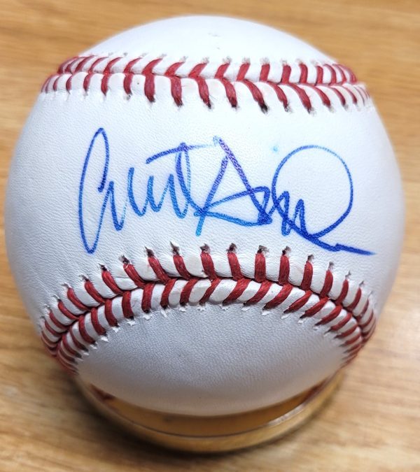 Autographed CLINT HURDLE Official Major League Baseball