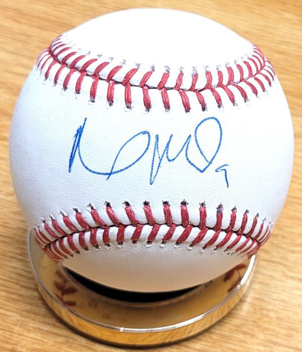 Autographed NICK MATON Official Major League Baseball